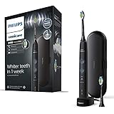 Philips Sonicare ProtectiveClean 5100 Electric Toothbrush, Black, with Travel Case, 3 x Cleaning Modes & 2 x Whitening Brush