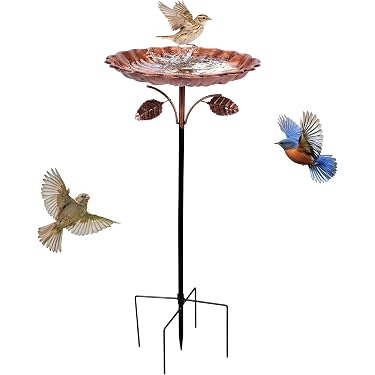 Mangiatoia Per Uccelli Pennington Earth Smart – Grigia, Tramoggia 2,5 Libbre, Plastica