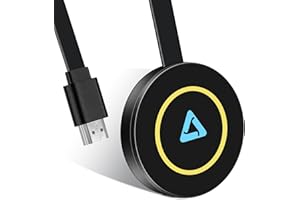 QIDUHUQI 4K Wireless HDMI Display Adapter, Screen Mirroring Display Dongle，Miracast Dongle Compatible for i-Phone/i-OS/Android to Monitor/Mac, Support Miracast/Airplay/DLNA