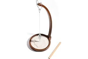 Kihomi Sandpendel aus Holz für den Schreibtisch | Kreatives schwingendes Sand-Tracing-Pendel | Magisches kinetisches Schreibtischspielzeug für Zen-Büro und Heimdekoration | entspannendes Zubehör für