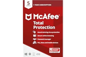 McAfee Total Protection - 5 Devices - NOT AVAILABLE