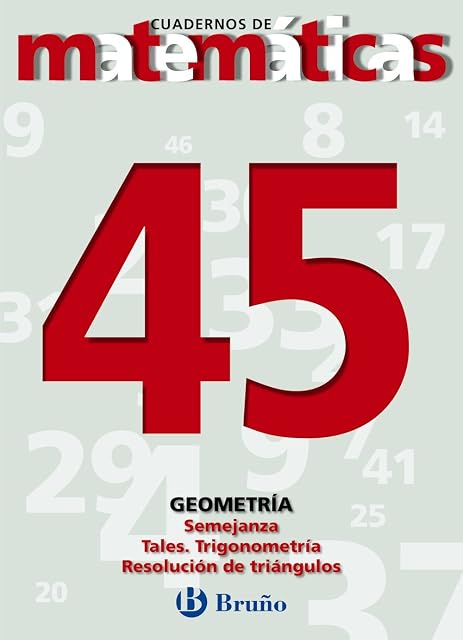 Portada de 45. Semejanza. Teorema de Tales. Trigonometría
