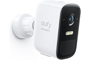 eufy Security eufyCam 2C Pro Camera Surveillance WiFi exterieure sans Fil, Autonomie 180jours, Résolution 2K, Vision Nocturne, sans Frais mensuels, nécessite eufy HomeBase 2