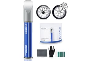 EVOOOR peinture de retouche pour jantes Tesla avec kit de réparation des éraflures de trottoir (Argent Starlight (pour Modèle 3 19''/Modèle Y 19''))