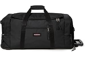 Eastpak Leatherface M + Reisetasche, 68.5 x 32.5 x 34.5 cm, 69 L - Black (Schwarz)