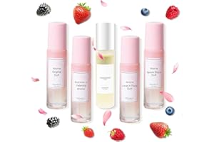 FUBSTA 5 Stück Pheromone Perfume Woman, 2025 Neu Roll-On Pheromone Parfum Damen, Parfüm mit Pheromonen für Frauen, Parfüm Frauen, Enhanced Scents Pheromone Perfume
