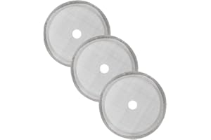 LAMBDA COFFEE 3 x French Press filtr wymienny | filtr do zaparzacza do kawy ze stali nierdzewnej | do French Press 1 litr | nadaje się do ekspresów do kawy i zaparzaczy do kawy na świeżym powietrzu