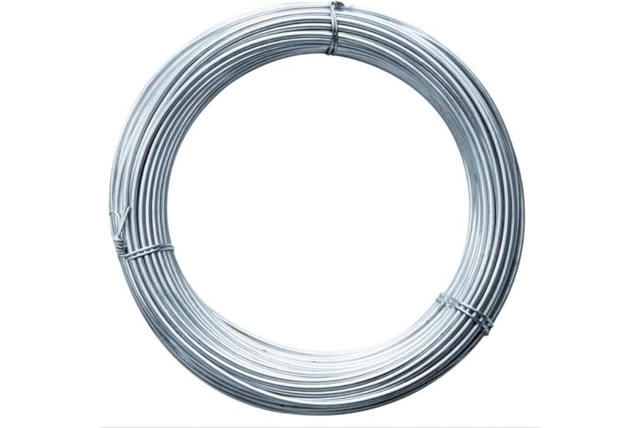 304 Stainless Steel Wire 32ft (10m) – Flexible Craft Wire for Jewelry Making, Sculpting, Bonsai Training, DIY Art, Beading, Garden Tying & Handcraft Projects (0.5mm Stainless)