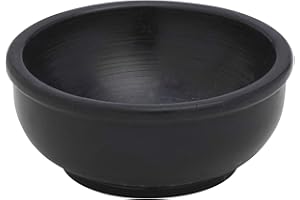 ‎MAMEMI MaMeMi RÄUCHERSCHALE schwarz [Durchmesser 8 cm, rund] Feuerfest. Aus SPECKSTEIN. Handbemalt. Zum Räuchern mit Kohle