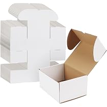 100 Pack 8x6x4 Corrugated Cardboard Boxes – Small Shipping Boxes By Ameribox