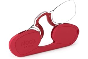 Nooz - Lunettes de lecture sans armatures Unisexe - Toujours à portée de main - Rectangulaire 6 couleurs/5 dioptries