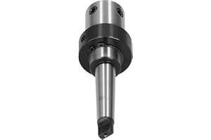 Yctze R8-Adapter-Bohrhülse in Industriequalität mit Morsekegel, Innenkühlung, MT2-19,05 Mm – Ideal für Weldon MK2, Bohrer, Paulimot, Jestuous, Shank Mandrino
