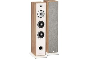 TRIANGLE - Diffusore da pavimento Hi-Fi BOREA BR08 - Potenza Ammissibile 150W - Sensibilità 92 dB/W/m – Woofer 16 cm – Versatile per Musica e Home Cinema - 206 x 1020 x 314 mm - Rovere Chiaro (Coppia)