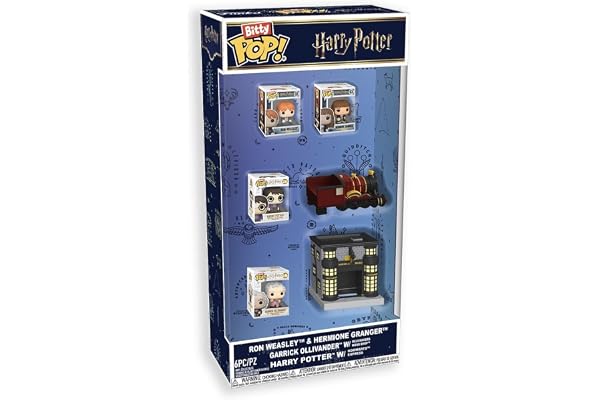 Funko Pop! Harry Potter startset | Officiell fantasiprodukt – samlarleksak – födelsedagspresent idé för fans och samlare