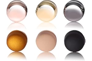 JAAOYOO Hijab Magnets, 6 Pairs Scarf Magnets for Hijab, Magnetic Hijab Pins for Women Clothes Cap Shawl, Strong Magnet