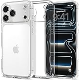 Spigen iPhone 17 Pro Max ile Uyumlu Kılıf Ultra Hybrid Sararmaya Dayanıklı Şeffaf Kapak - ACS10033 (Spigen TR Garantili)