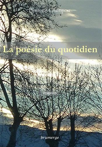 couverture de : La poesie du quotidien