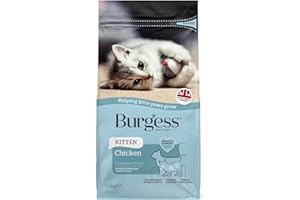 Burgess Cat, Dry Kitten Food with Chicken, 3 kg