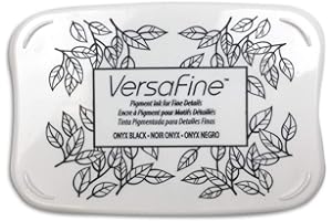 Tsukineko Onyx Black Versafine Pigment Inkpad Vf-082
