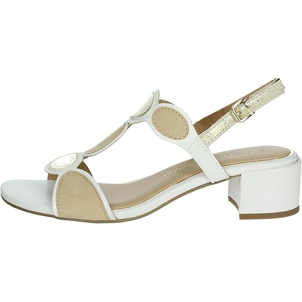 Marco Tozzi Sandalen - white comb/wit