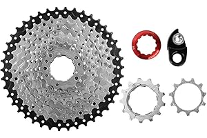 VGEBY1 Volano Bici, Leggero 10 velocità 11-42T Cassetto Bici Pignone Ruota Libera Accessori Bici