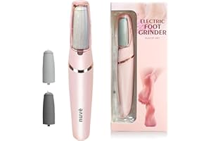Nuve Silk 3 Pro, Electric Callus Remover for Feet, Portable Smooth Pedicure Stick, Callus Removal Tool, Waterproof, for Treating Dry Cracked Heels, Calluses and Dead Skin