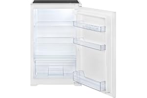 Bomann® Einbaukühlschrank ohne Gefrierfach 129L | Kühlschrank Einbau mit stufenloser Temperaturregelung | Abtauautomatik | Einbau Kühlschrank mit 3 Glasablagen | Schlepptürausführung | VSE 7809
