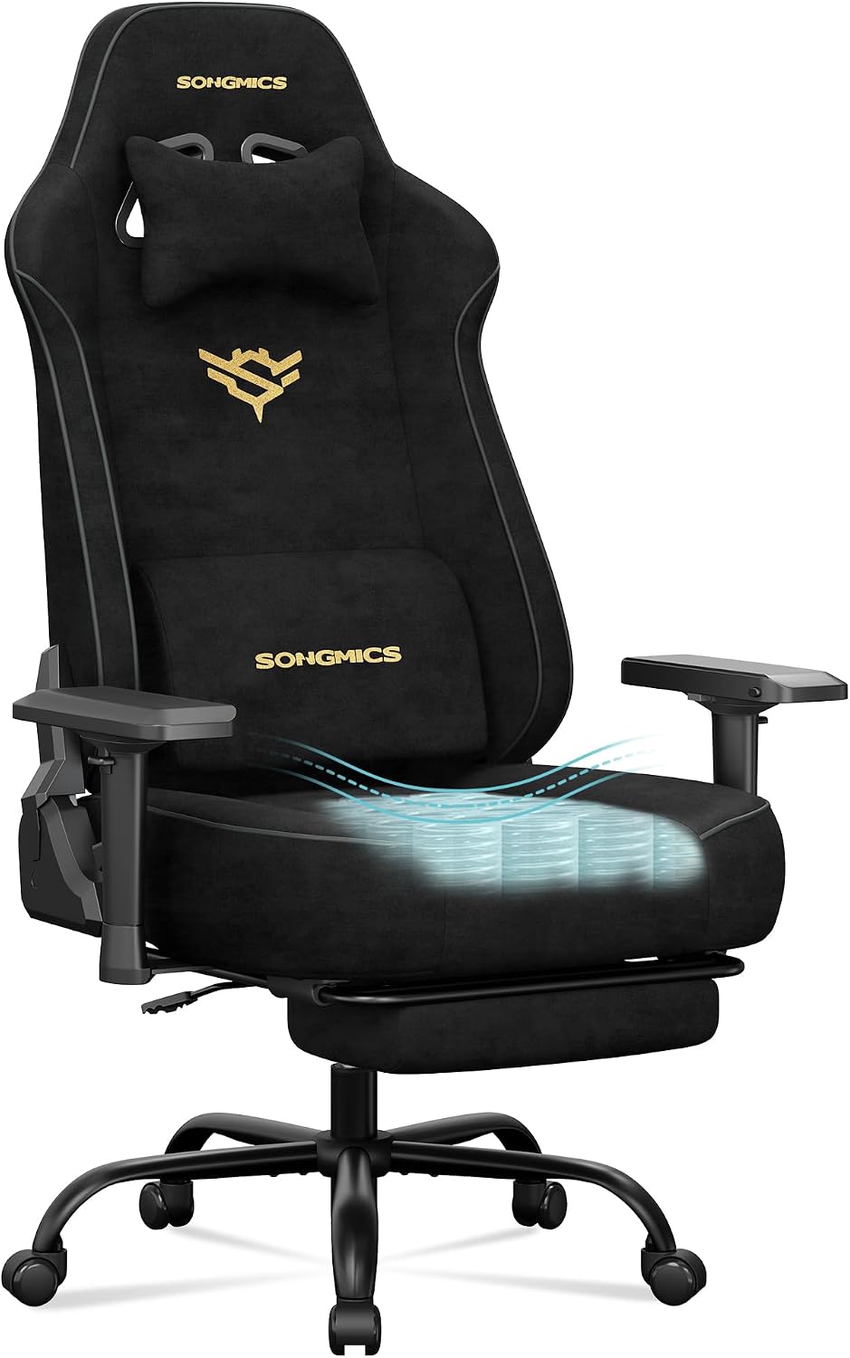 Prise en Main & Utilisation au Quotidien : SONGMICS Chaise Gamer Fauteuil Ergonomique Ca