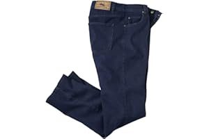 ATLAS FOR MEN - Jean Homme Regular - Jeans Homme Stretch - Coupe Droite - Pantalon Homme - Disponible en Grandes Tailles