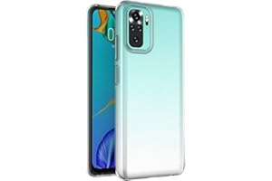 CoverKingz Funda para Xiaomi Redmi Note 10 / Note 10s - Funda de silicona blanda Bumper Transparente - Funda delgada transparente