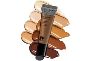 War Paint Tinted Moisturiser for Men – Lightweight Skin Tint Moisturiser for Natural Matte Finish – Mens Tinted Face Moisturiser with Hydration – Mens Skincare – Vegan – T7 Shade (30ml)