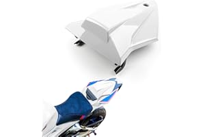 ‎MAD HORNETS MAD HORNETS ABS Soziusabdeckung Sitzbezug Sozius Für B-M-W S1000RR K46 2015-2018 - Weiß