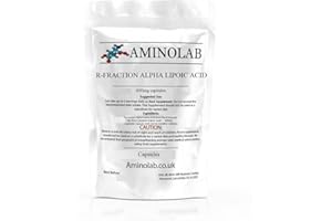 GENERIC AMINOLAB - R-Fraction Alpha LIPOIC Acid 600mg 240 Capsules - Supports Nerve Health, Blood Sugar Balance, and Powerful Antioxidant Protection.
