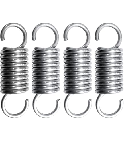 Molla Di Trazione Acciaio Molla Di Trazione Per Filo In Acciaio 65Mn - Diametro 2.0mm, Lunghezza Da 35mm A 300mm Molle Trazione 2.0mm 65mn - Foto 5