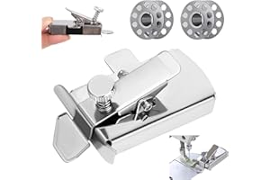 ETIEVORT Magnetische Nahtführung Für Nähmaschine, 1 Stück Magnetischer Nahtführer, Multifunktionales Anti-curl-magnetmessgerät, Magnetische Universal-nahtführung, Nahtführung Nähmaschine mit 2 x Metall Spulen