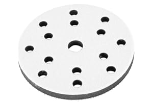 Nimoa Soft Pad di interfaccia Cuscino-Un Pratico Pad di interfaccia di Spugna da 150 mm, utilizzato per Il Rilievo di macinazione(15 Holes)
