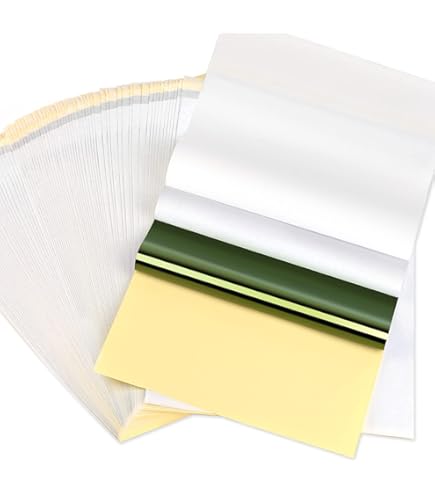 Tattoo-Transferpapier A4 – 100 Blätter, Thermokopierer Vorlagenpapier Für Tattoo-Künstler, Freihändige Designs