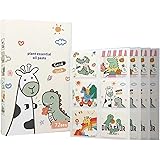 Repellente Zanzare Bambini,Adesivi per Zanzare RepellenteAnti Repellente Della Zanzara Patch,72 Pezzi Cartone Animato Repelle
