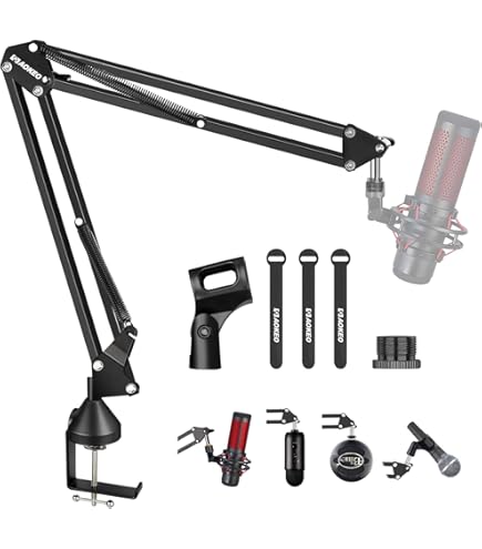 10 Stück Mikrofon Stoßdämpfer Clips - Elastische Gummihalter Für Kondensatormikrofone