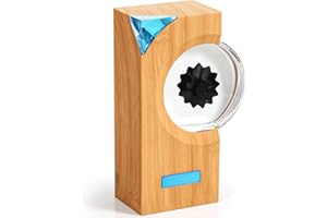 HYQNG Dancing Ferrofluid Music Rhythm Lamp Ferrofluid Speaker Music Mate Sound Partner Magnetic Fluid Bluetooth Speake, Ferrofluid Display, Teenager Gifts Yellow