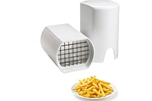 YHSKJCD Potato Chipper Chip Cutter,2 in 1 French Fry Cutter for Home Kitchen,Multipurpose Chip Chop for Vegetables and Fruits