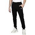 Alan Jones Clothing Men Side Panel Detail Cotton Joggers Regular Fit Track Pants