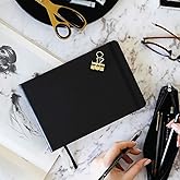 21x15 Hard Cover 80 Leaves 140 gr. Sketchbook - Sketch Book &ndash; Black