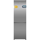 Cecotec Bolero CoolMarket Combi 322 Stainless Steel 322 Door Combi Refrigerator 322 L, Height 185 and 60 cm Width, Low Consum