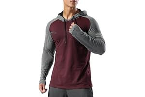 MUSCLE ALIVE Męska bluza z podszewką termiczną Athletic Bluza z długim rękawem Bluzy treningowe do biegania na zimę i jesień