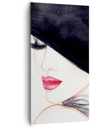 Tableau Toile Anatomie Femme 140x50cm ARTTOR - Décoration Murale Artistique Moderne