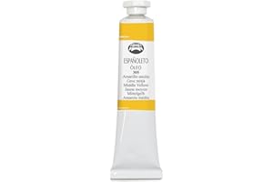 Lienzos Lienzos Levante Óleo Españoleto Tubo de Pintura, Amarillo (305 Amarillo Medio), 20 ml