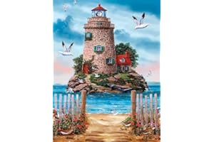 BNNRJIA 5D DIY Schloss Diamond Art Painting Bilder Kit, Diamant Malerei Kit, Diamanten Strass Kreuzstich Stickerei Kristall Leinwand Painting nach Zahlen für Kinder Erwachsene Wohnwand Dekorations