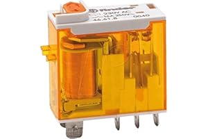 BEST PRICE SQUARE Finder serie 46 - Minirele 1 contacto 16a 230vac pulsador +indicador