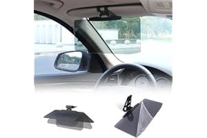 Vmxlso Sun Visor Extension for Car, Anti-Glare Car Sun Visor Extension, Adjustable car Visor Extender, sun visor extension for Front Seat Driver or Passenger
